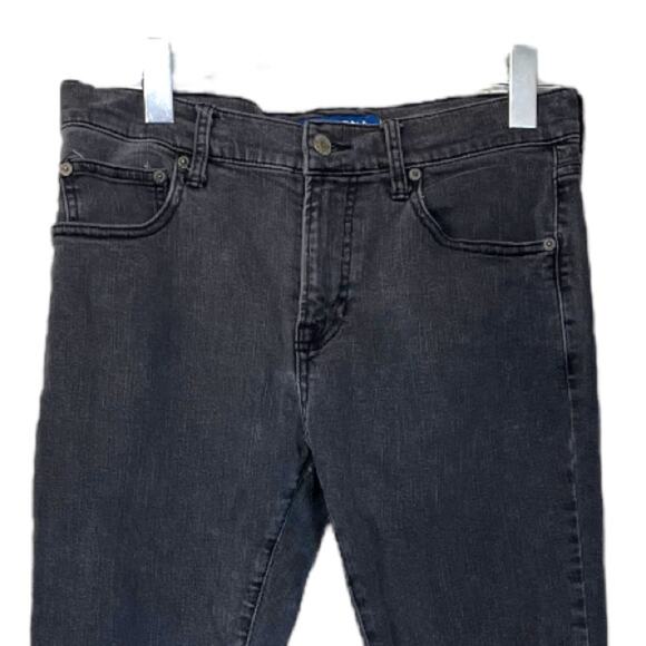 Arizona Jeans Co. Flex Skinny Ankle Distressed Black Wash Stretch Men’s 32x30 - Picture 3 of 6